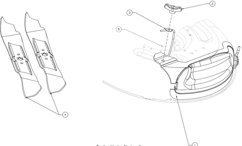 Part Location Diagram of 490-110-Y115 MTD BLADE SET-42MULCH